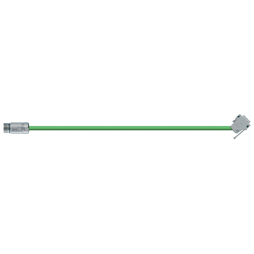 Igus MAT9170014 26/3P 20/2C Round Plug Socket A / SUB-D Pin Angle B Connector PVC Siemens 6FX_002-2CK00 Signal Cable