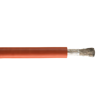 50mm 1C Tinned/Coated Copper Unshielded EPR/HOFR Orange 100V Flexible Welding Cable