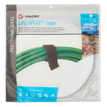 1/2" White Lineal One-wrap On 25yd Rolls 31033