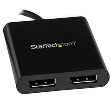 USB-C to Dual DisplayPort 1.2 Adapter, USB Type-C Multi-Monitor MST Hub, Dual 4K 30Hz/1080p 60Hz DP Laptop Display Extender