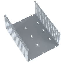 6FT 4.15x6.25 Panduct Type F PVC Narrow Finger/Slot Wiring Duct F6X4LG6