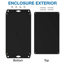 Electronic Racks And Boxes Enclosure Top Black Bottom Black RBF85P06B10B