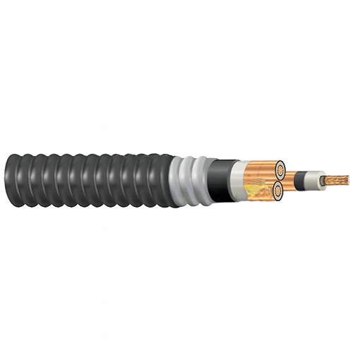 2/0 AWG 3C HVTECK Copper 140 mil NLEPR TS AIA 8kV 133% IL Black PVC Jacket CSA