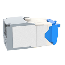 22-26 AWG Mini-Com Cat6A Shuttered Jack Module RJ45 TG Style CJH6X88TGIG