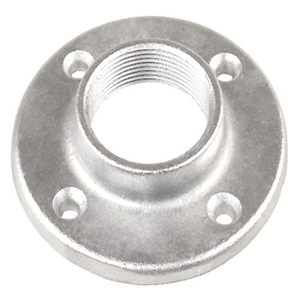 4" Rigid Floor/Ceiling Flange Malleable Iron Plates FF400 (Pack of 5)