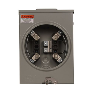 1-Gang 125A 600V Single-Phase Meter Socket 1004162ACH