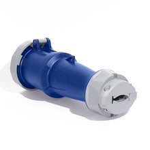 Leviton 60 Amp 250V LEV Series IEC Pin & Sleeve Connector Blue 360C6WLEV