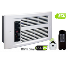 208V 1750W Fan Driven Electronic Wall Heater White Dove