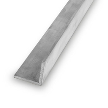 1/2" x 1/2" x 1/8" Equal Leg Aluminum Angle Bar 6063-T52