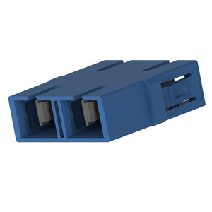 1.91 SC Fiber Optic Adapter Module Zirconia Ceramic Singlemode Duplex FADSCZBU-L (Pack of 50)