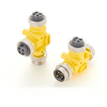 7/8 Inch 16UNF 4 Pin Tee Splitter Auxiliary Power Connector PCM-S-0413