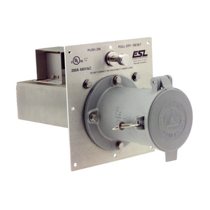 200A 480VAC Reverse Service Safety-interlocked Power Outlet Appleton Mate