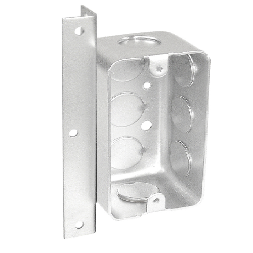 Caja práctica con soportes de 4