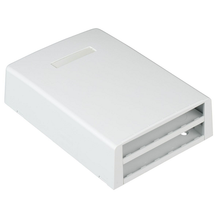 12 Port Mini-Com Multimedia Fiber Surface Mount Boxe CBXF12WH-AY