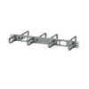 1.72x8.57 Open-Access Horizontal D-Ring Cable Manager Front/Rear 1RU CMPH1