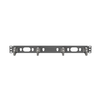 1.72x3.38 Open-Access Horizontal D-Ring Cable Manager Front 1RU CMPHF1