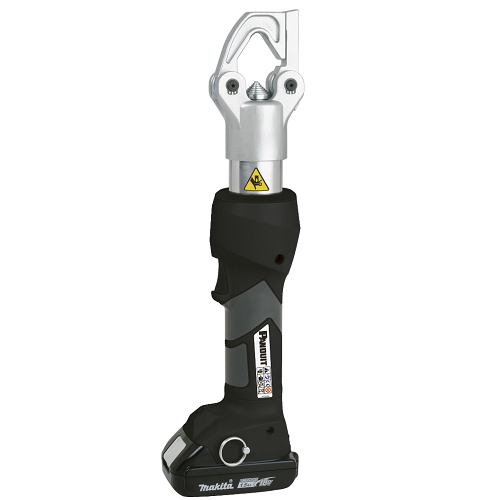 8 AWG-600 MCM Pan-Lug Battery Hydraulic Crimping Tool 6.7-Ton Dieless Indenter CT-3980/BT