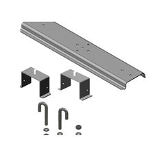 6" (150 mm) Channel Rack To Runway Mounting Plate With Bracket 13731-E24