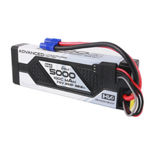 Gens Ace Advanced 5000mAh 2S1P 7.6V G-Tech Lipo Battery Pack With EC3 Plug GEA502S10E3GT
