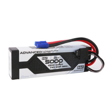 Gens Ace Advanced 5000mAh 2S1P 7.6V G-Tech Lipo Battery Pack With EC3 Plug GEA502S10E3GT