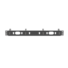 1.72x3.38 Open-Access Horizontal D-Ring Cable Manager Front 1RU CMPHF1