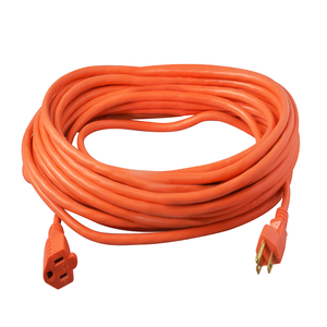 50"Ft Orange Extension Cord Cable 16/3 Sjtw Standard Outdoor 2308SW8803 (Pack Of 5)
