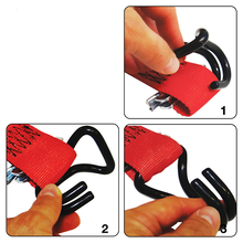 E-Track Strap Slip-On Hook Adapter SLAHI2 (Pack of 2)