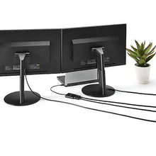 USB-C to Dual DisplayPort 1.2 Adapter, USB Type-C Multi-Monitor MST Hub, Dual 4K 30Hz/1080p 60Hz DP Laptop Display Extender