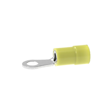 12-10 AWG StrongHold Terminal Ring Yellow EV10-10RB-Q (Pack of 25)