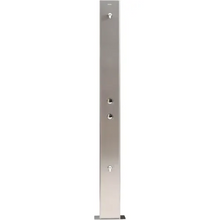 84"H Outdoor Water Shower, 2 Nozzles, Stainless Steel 670434