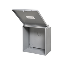12" x 12" x 6" Heavy-Duty Non-Metallic Enclosure Box wih Back Plate Outdoor Rated & Lockable