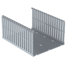 6FT 4.15x6.25 Panduct Type F PVC Narrow Finger/Slot Wiring Duct F6X4LG6
