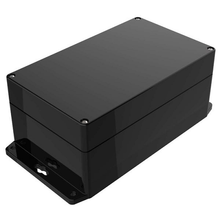 Electronic Racks And Boxes Enclosure Top Black Bottom Black RBF85P12B24B
