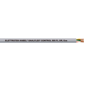 5x0.75 mm² Gaalflex Bare Copper DIN 47100 PVC 450/750V Control 500 FL OR Eca Cable