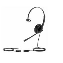Mono Wideband Headset for Yealink IP Phone With Leather Ear Cushions YEA-YHS34-MONO