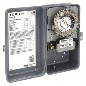480V AC 20Amp Steel Electromechanical Timer 8001U