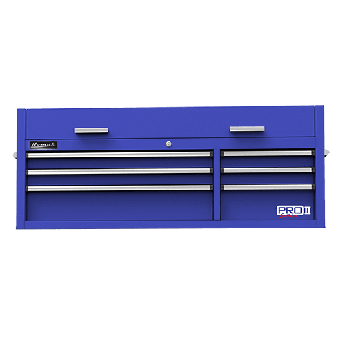 54” Pro II Blue 6 Drawer Top Chest BL02054602