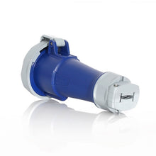 Leviton 30 Amp 250V LEV Series IEC Pin & Sleeve Connector Blue 330C6WLEV
