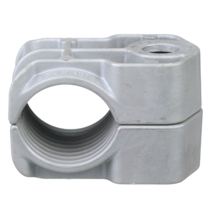 19-23mm Cable Cleat Aluminum M10 Mounting 1Hole Clamp CCAL1H1923-X (Pack of 10)