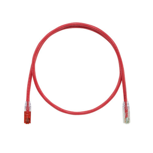 5m 24 AWG Red Cat 6 Stranded Patch Cord UTPKSP5MRD