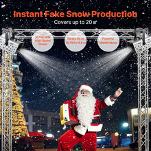 1500W Portable Snow Maker Machine with Wireless Remote & 5L Tank