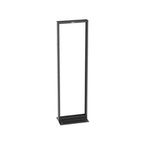 2-Post Black Steel 45RU Rack R2PS