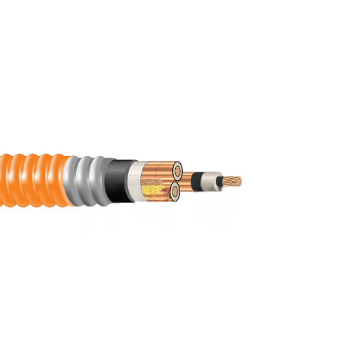 HVTECK Copper 3/C 90 mil TRXLPE TS AIA 5kV 100% IL PVC Jacket CSA
