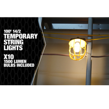100 Feet 14/2 Hang-A-Light Plastic Cage LED String Light 1111000