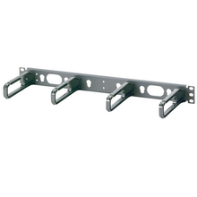 3.47x5.67 Open-Access Horizontal D-Ring Cable Manager Front 1RU CMPHHF1