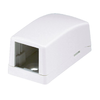 1 Port Mini-Com Surface Mount Boxe Low Profile ABS CBX1WH-A