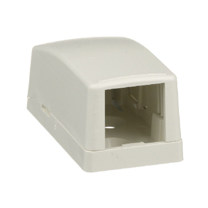 1 Port Mini-Com Surface Mount Boxe Low Profile ABS CBX1IW-A