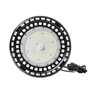 200W 277-480V 5000K CCT LED UFO High Bay Light Black Housing