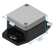 1.97" X 1.38" X 2.05" Shield Electronic Enclosure RBF22P04G10B