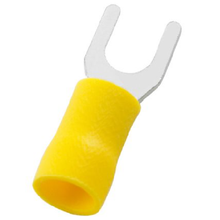 12-10 AWG StrongHold Terminal Fork Yellow EV10-10LFB-Q (Pack of 25)